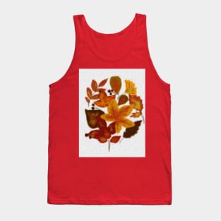 fall leaves composition. Tank Top